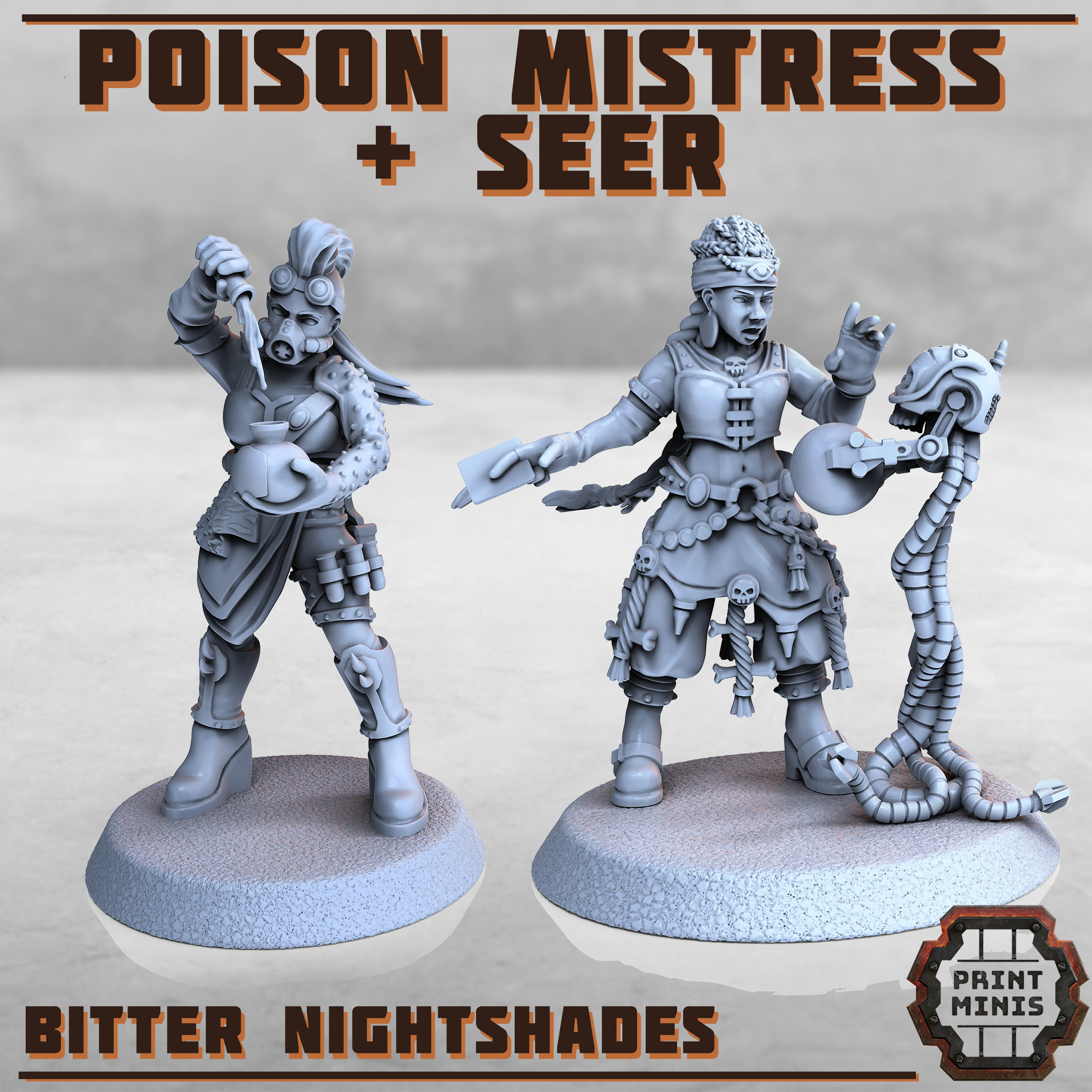 Poison Mistress + Seer - Bitter Nightshades